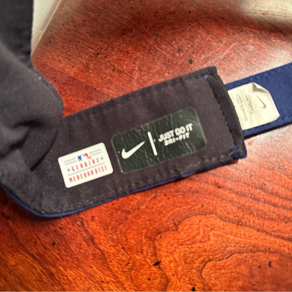 Nike LA DODGERS Visor Hat Embroidery white on Blue OSFM - Picture 5 of 5